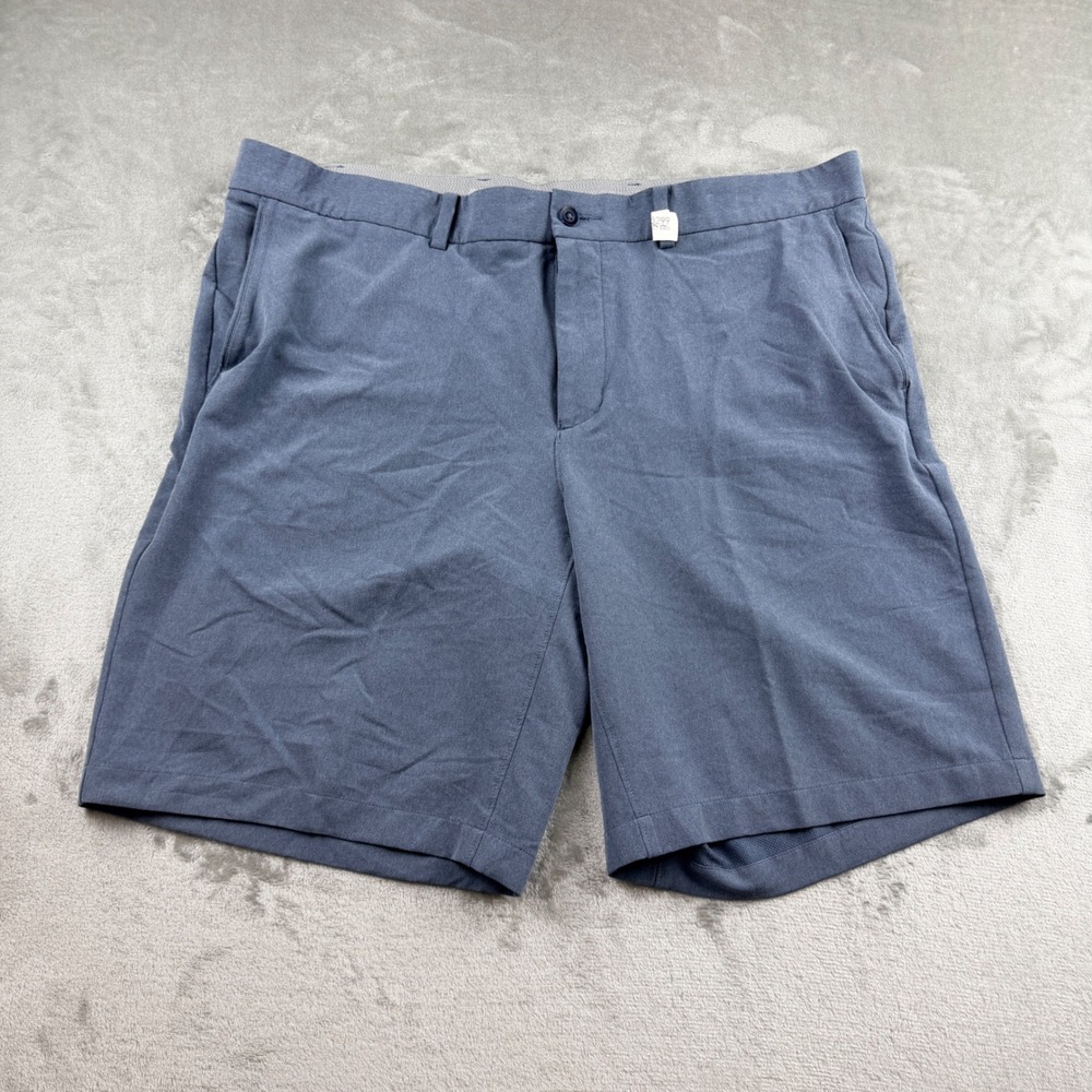 Nike Golf‎ Dri-FIT Men's Size 38 Flat Front Shorts Blue 921753-451